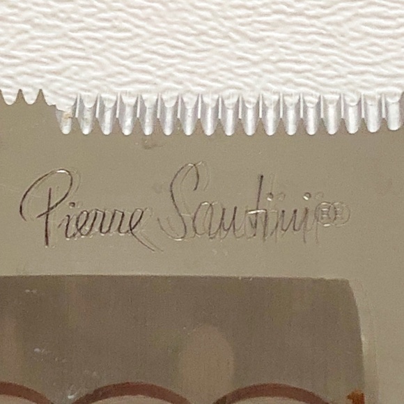 VTG Pierre Santini Carving Knife & Fork Set Japan - Picture 3 of 9